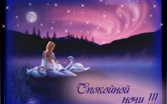 Спокойной ночи !